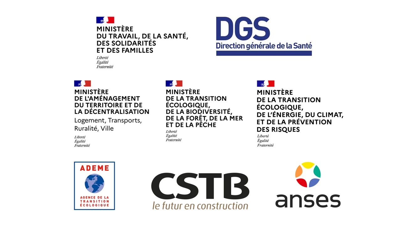 Logos des différents membres du conseil d'orientation de l'OQEI