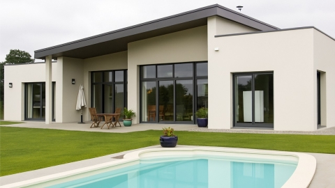 Une maison neuve performante en énergie
