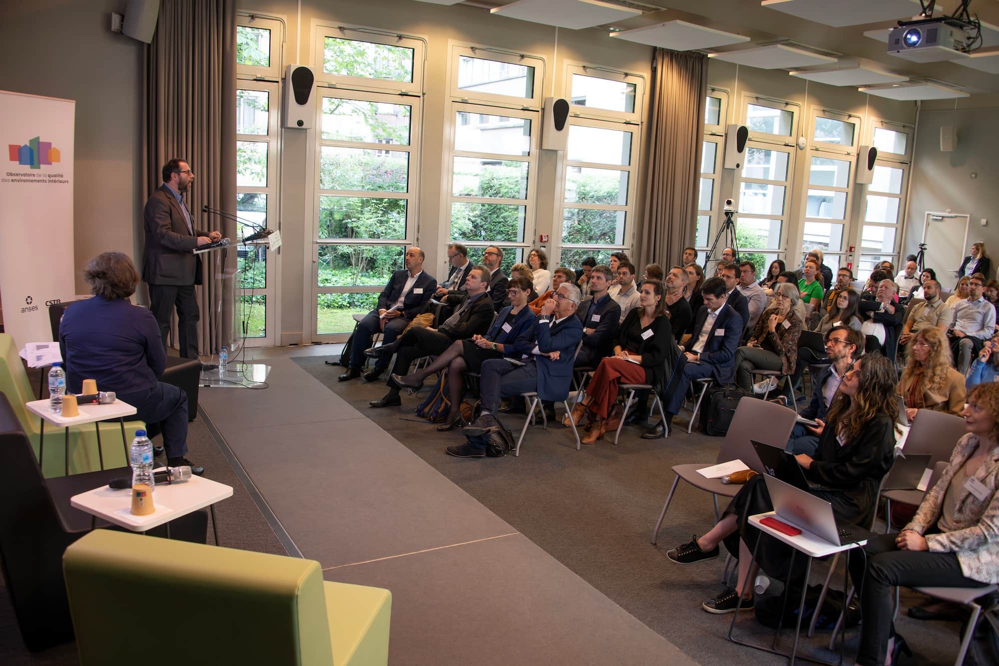 Evenement lors du lancement de l'OQEI et communication des résultats d'étude auprès des acteurs